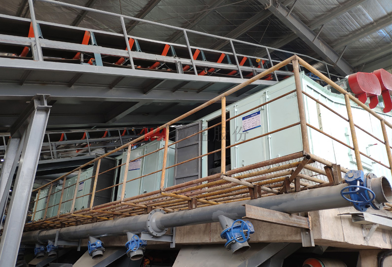 砂石項目分布篩-L使用現場