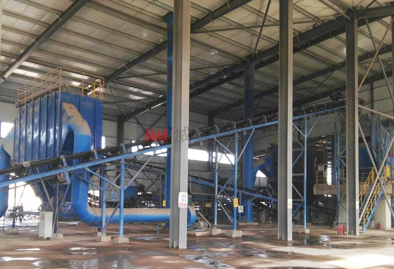 建筑垃圾處理生產線-湘潭項目現場