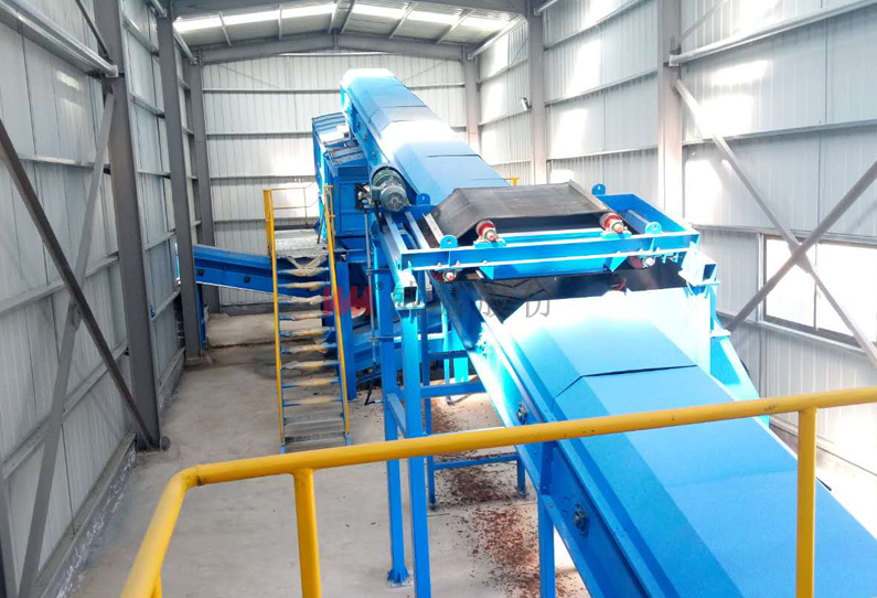 生活垃圾分選設備-山東菏澤項目現場