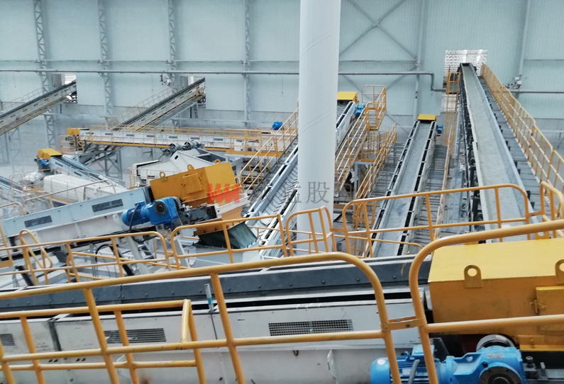 北京朝陽建筑廢棄物資源化利用處理系統